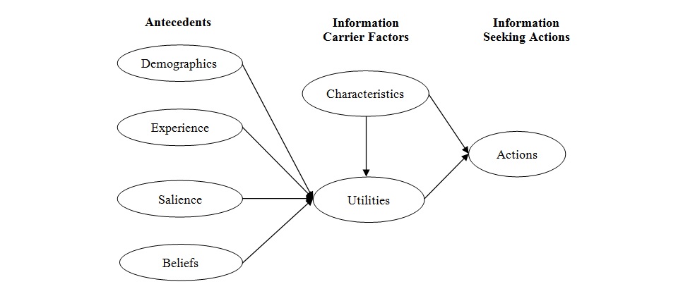 Figure 1: The Comprehensive Model of Information Seeking