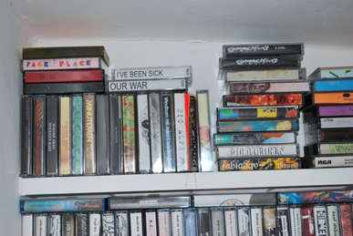 Figure 3: Homemade cassettes Left.