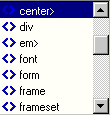 Tag menu